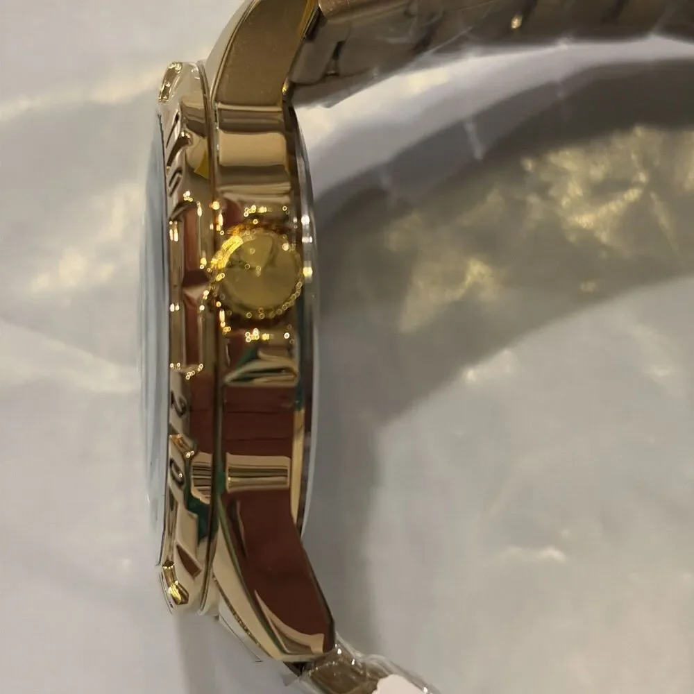 Invicta Specialty 69034 42mm Men’s Quartz Watch With Green Dial Gold